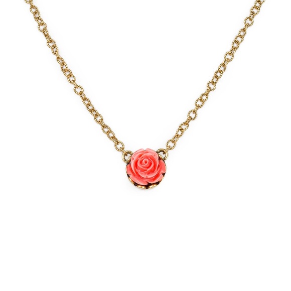 Patricia Nash Carved Rose Pendant Necklace Filagree and Flowers Collection - Picture 6 of 7